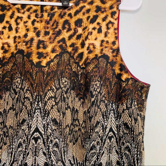 Ann Taylor | Ezotic Print Sheath Dress - Picture 3 of 7